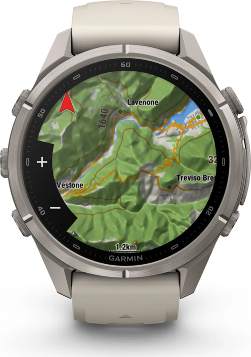 Garmin Fenix 9 Pro 43mm titanium/fog grey-dark sandstone