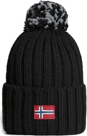Napapijri Semiury Bommel Beanie schwarz (Damen)