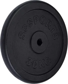 ScSports Gusseisen Hantelscheibe 30kg