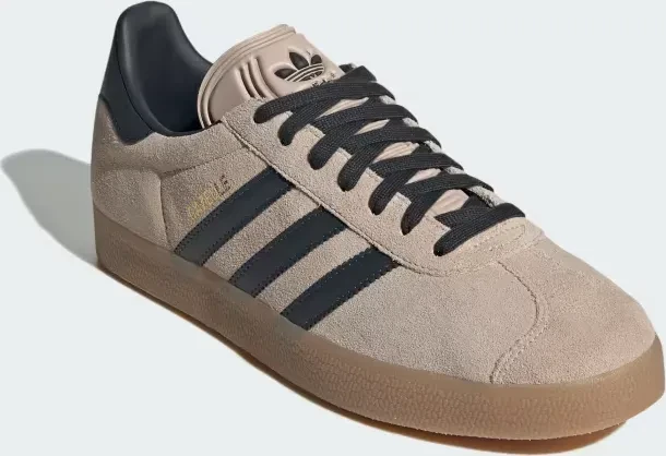 adidas Gazelle wonder taupe/night indigo/gum (Herren)