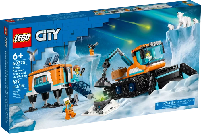 LEGO City - Arktis-Schneepflug mit mobilem Labor