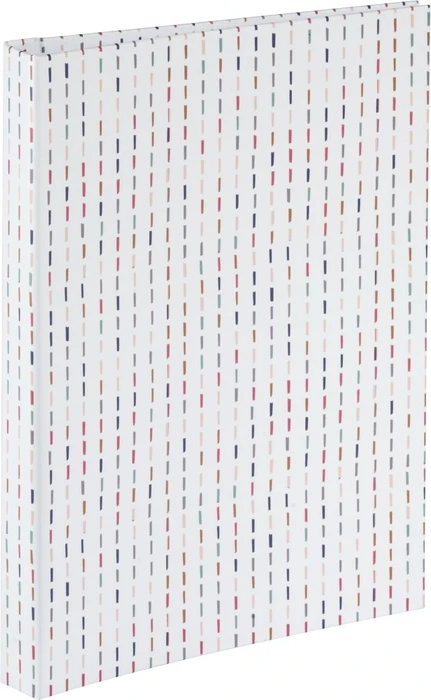Hama Spiralalbum Graphic Stripes 19x24.5 / 40 weiße Seiten