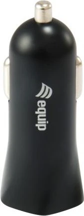Equip 2-Port USB-KFZ-Ladegerät 12W schwarz