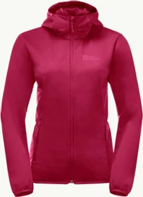Jack Wolfskin Windhain Hoody Funktionsjacke cranberry (Damen)