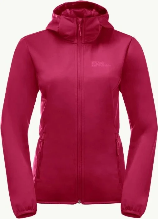 Jack Wolfskin Windhain Hoody Funktionsjacke cranberry (Damen)