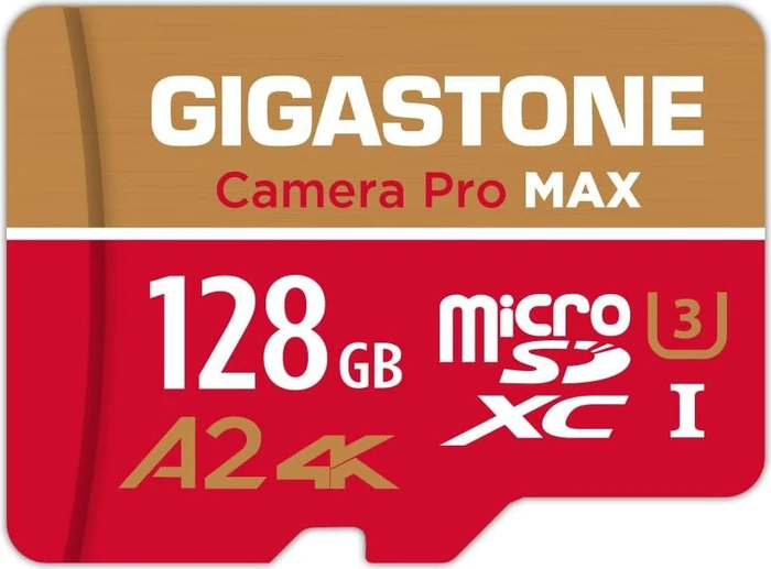 Gigastone Camera Pro MAX R120/W80 128GB Kit, UHS-I U3, A2, Class 10