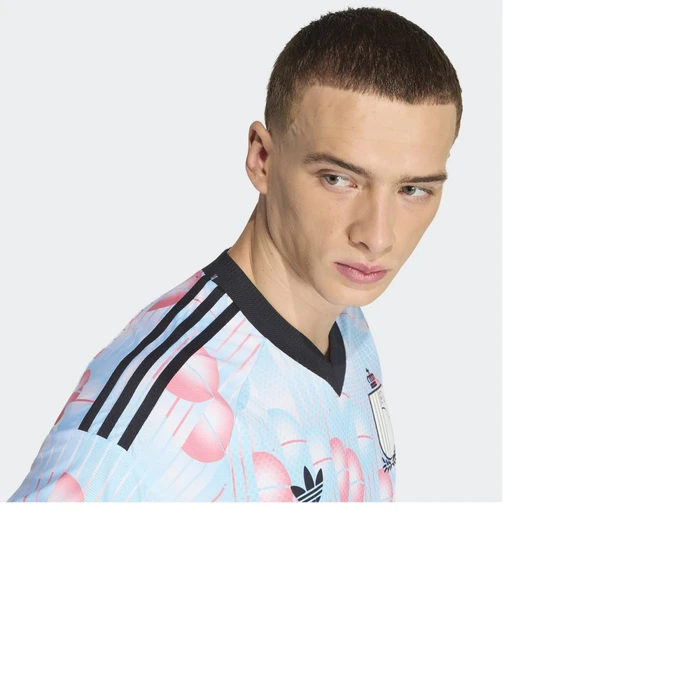 adidas FIFA WM 2026 Belgien Authentic Auswärtstrikot kurzarm frozen blue (Herren)