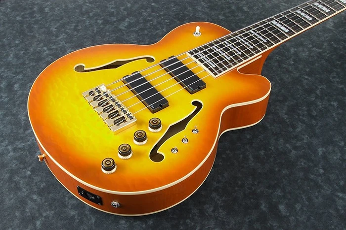 Ibanez TCB1006 Stephen 'Thundercat' Bruner Signature ALM Autumn Leaf Burst Matte