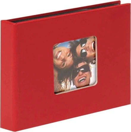 Walther Design Mini-Einsteck-Fotoalbum Fun 12x17 rot