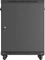 Lanberg 19" Rackschrank 15HE, freistehend, Flat Pack, Glastür, IP20, RAL 9004, 600mm tief Vorschaubild