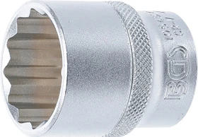 BGS technic Außenzwölfkant Steckschlüssel 1/2", 27mm