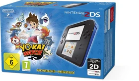 Nintendo 2DS Yo-Kai Watch Bundle schwarz/blau