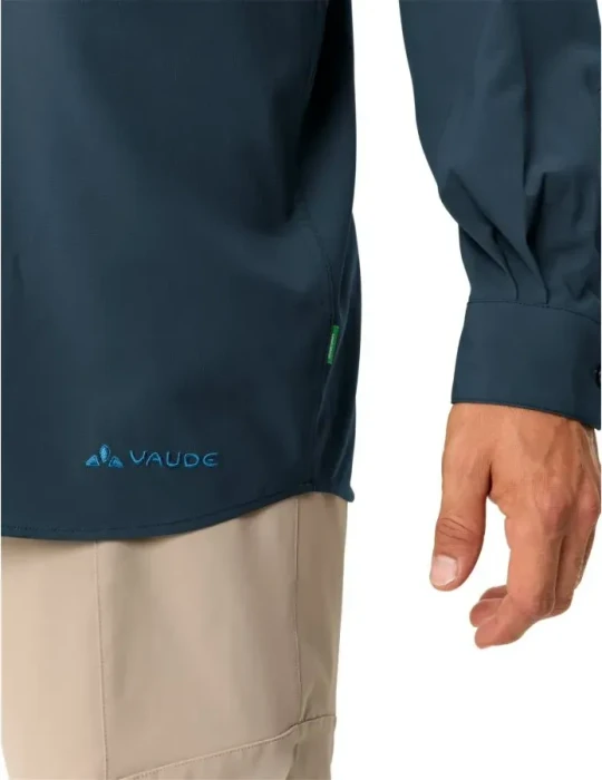 Vaude Rosemoor II Hemd langarm dark sea uni (Herren)