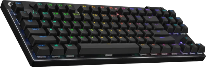 Logitech G PRO X TKL Lightspeed, schwarz, GX-BROWN, USB/Bluetooth, DE