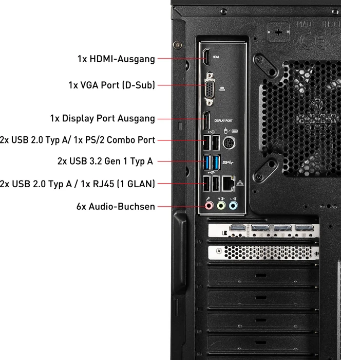 MSI MAG Codex 5 12th 12TG-1267DE, Core i7-12700F, 16GB RAM, 1TB SSD, GeForce RTX 3060 Ti LHR