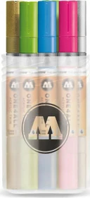Molotow ONE4ALL Twin 1.5/4mm Acrylmarker Main-Kit 2 sortiert, 12er-Set
