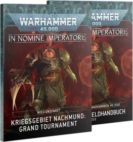 Games Workshop Warhammer 40.000 - In Nomine Imperatoris - Grand-Tournament-Missionspaket Kriegsgebiet: Nachmund und Munitorum-Feldhandbuch 2022 (DE)