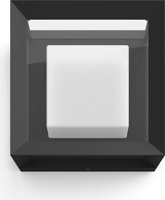 Philips Hue White and Color Ambiance Econic Wandleuchte schwarz