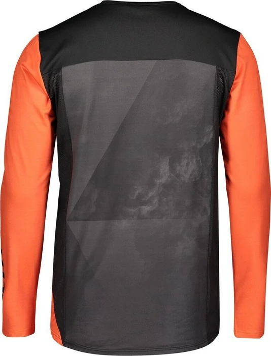 Scott Trail Storm Trikot langarm black/orange pumpkin (Herren)