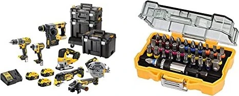 DeWalt DCK755P3T Kombopack Akku-Maschinenset inkl. Koffer + 3 Akkus 5.0Ah