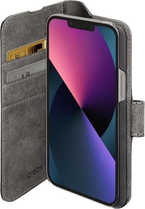 SBS Mobile Book Case Wallet für Apple iPhone 14 Plus schwarz