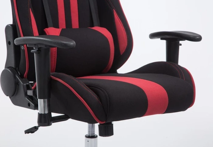 CLP Racing Limit V2 Stoff Gamingstuhl, schwarz/rot