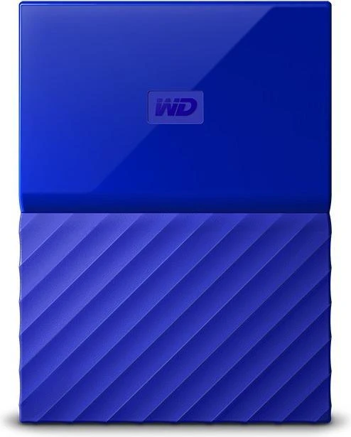 Western Digital WD My Passport Portable Storage blau 2TB, USB 3.0 Micro-B