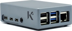 KKSB Heatsink Gehäuse für Raspberry Pi 4, grau