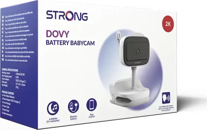 Strong Dovy Baby-Kamera via WiFi