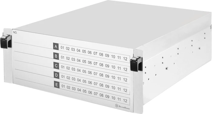 SilverStone RMB41, Datenträgeraufbewahrungsschrank, 60x 2.5"