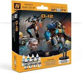 Vallejo Model Color Corvus Belli Infinity O-12 Farbset, 8-tlg.
