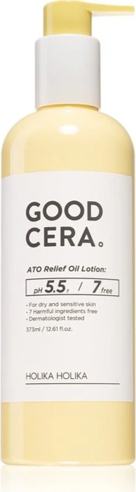 Holika Holika Good Cera ph 5.5 Super Ceramide ATO Relief Oil Lotion, 373ml