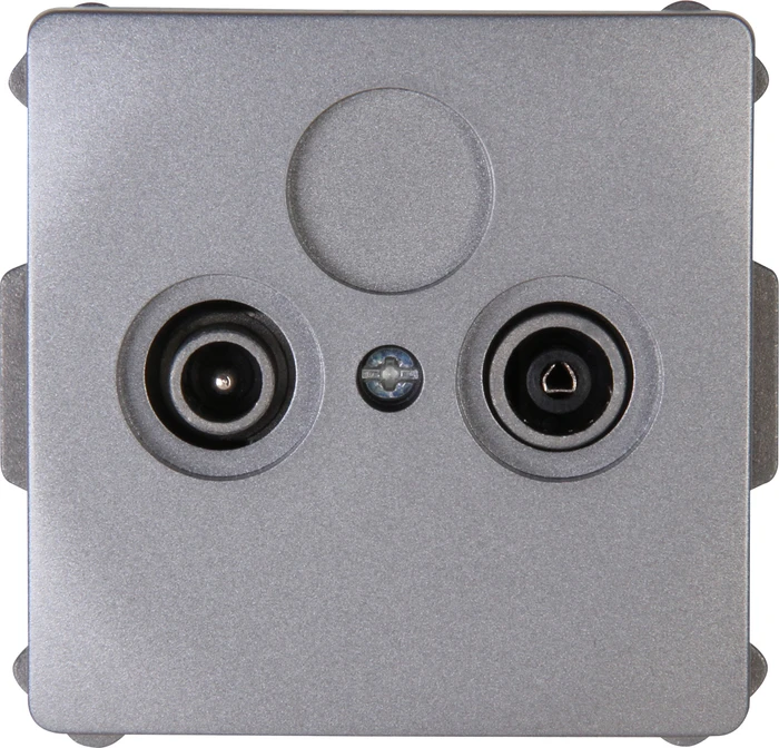 Kopp VENEDIG Antennensteckdose 2-fach platin