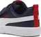 Puma Courtflex V3 puma navy/puma white/puma red (Junior) Vorschaubild