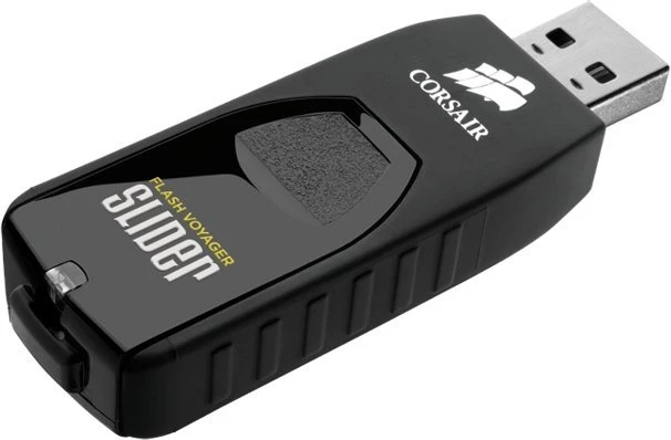 Corsair Flash Voyager Slider 64GB, USB-A, USB 3.2 Gen 1×1