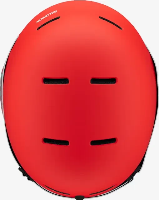 Salomon Player Combo Helm cherry tomato (Junior)