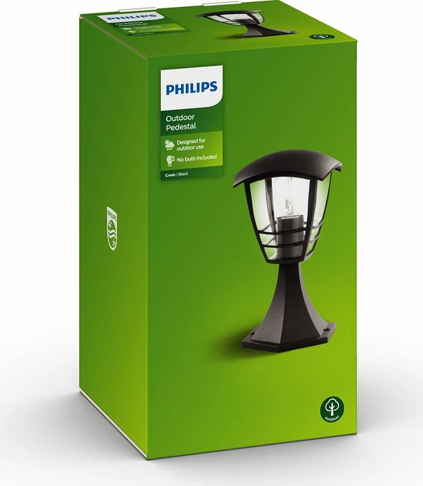 Philips myGarden Creek Wegeleuchte schwarz