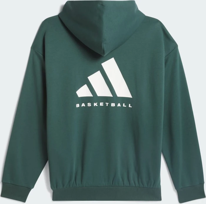 adidas Basketball Hoodie mineral green