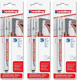 edding 8850 Bohrlochmarker schwarz, 3er-Pack