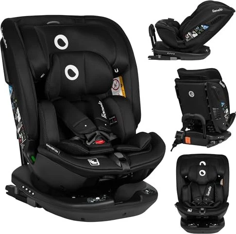 Lionelo Bastiaan RWF i-Size black carbon
