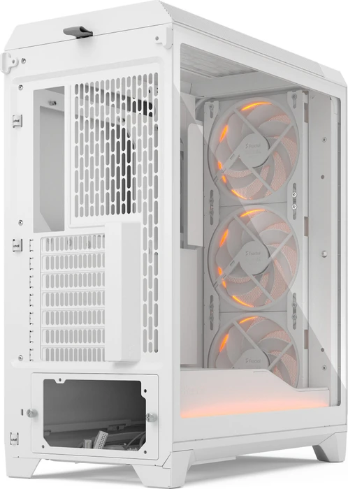 Fractal Design Meshify 3 Ambience Pro RGB White TG Clear Tint, weiß, Glasfenster