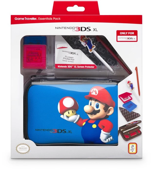 BigBen Nintendo 3DS XL Mario Essential Pack Set (DS)