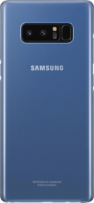 Samsung Clear Cover für Galaxy Note 8 blau