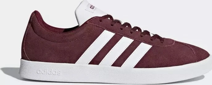 adidas VL Court 2.0 collegiate burgundy/cloud white/core black (Herren)