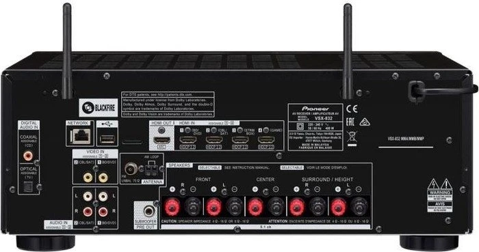 Pioneer VSX-832 schwarz