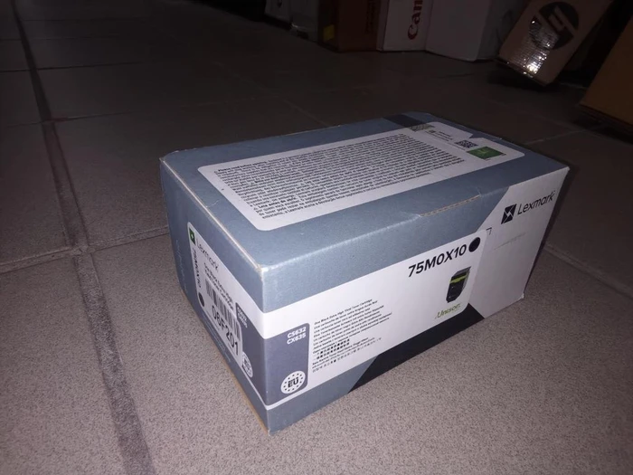 Lexmark Toner 75M0X10 schwarz hohe Kapazität
