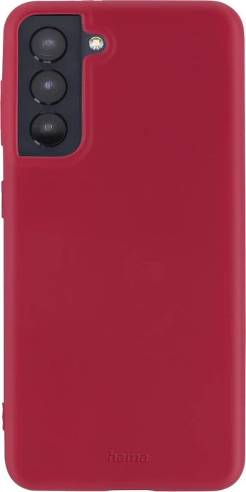 Hama Cover Finest Feel für Samsung Galaxy S21 rot