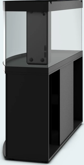 Juwel Vision 450 LED Aquarium-Set mit Unterschrank, schwarz/schwarz, 450l