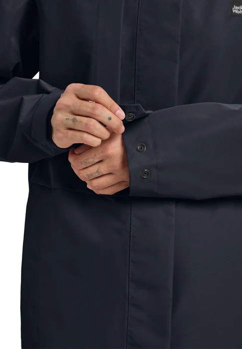 Jack Wolfskin Terraview 2L Funktionsmantel dark navy (Damen)