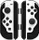 Lizard Skins Joy-Con DSP Controller Grip Set jet black (Switch)